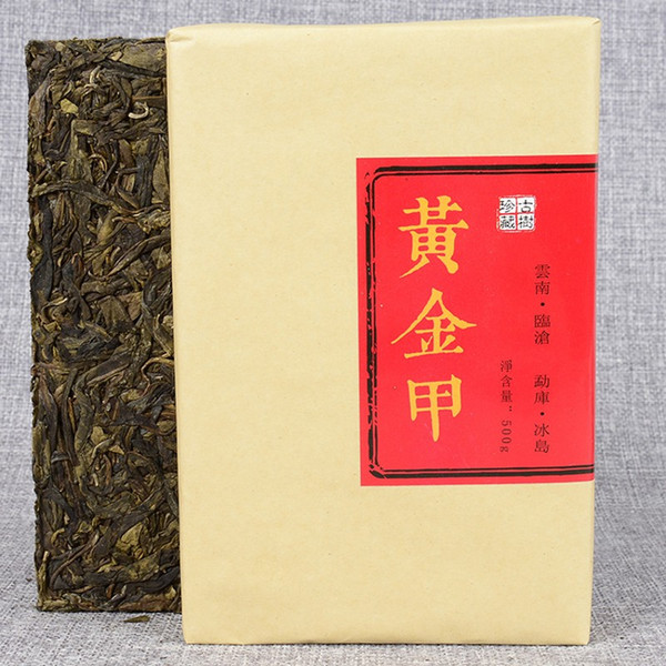 Puer Tea High quality Chinese Yunana Menghai Puer Special Green Brick Puerh Puer Tea 500g Raw Natural Beauty Health Pu er Tea