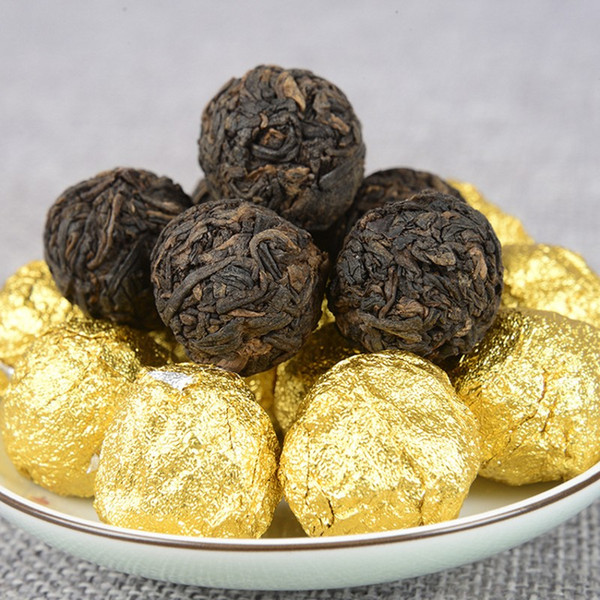 Ripe Pu er tea Oldest Chinese puer High quality Green health food 250g Small Jasmine Pearl Puer Tuo Tea