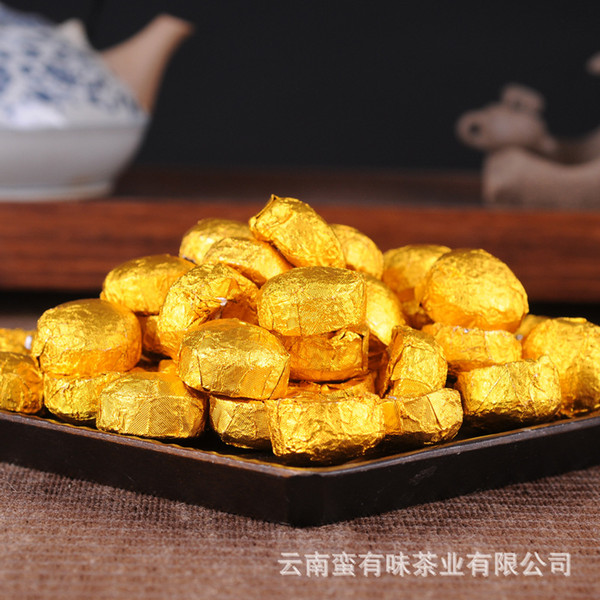 Ripe pu er tea Oldest Chinese puer Green health food 250g Small puerh Tuo brick tea Ancient tree Black tea Free shipping