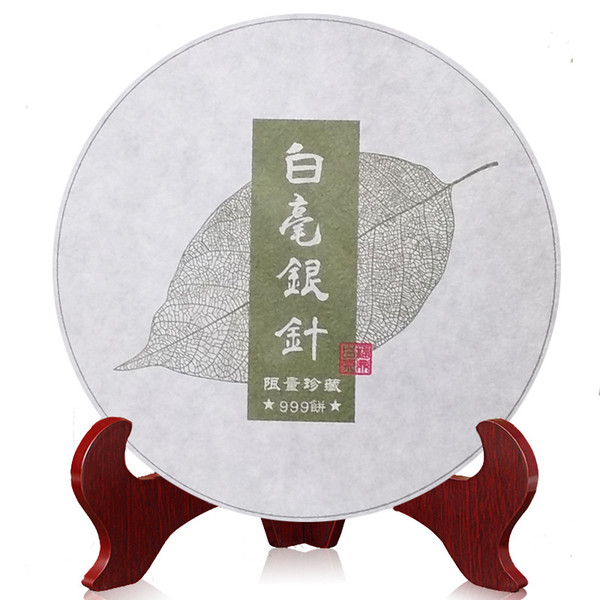 2019 New Fuding White Tea High quality BaiHaoYinZhen cake  350g high mountain old wild white tea cake Healthy green food Shoumei Tea