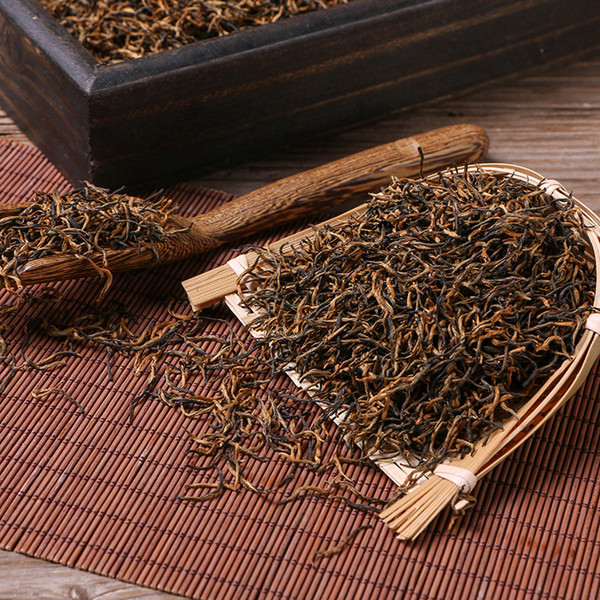 Premium Jinjunmei black tea High quality 250g China Wuyi Mountain Black Tea manufacturer jin jun mei gold eyebrow tea good