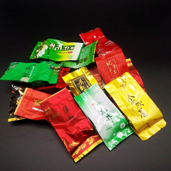 China's top ten famous tea Each tea Three bags 30 bags Milk oolong Dahongpao Tieguanyin Pu erh Green tea Puer Black Free shipping