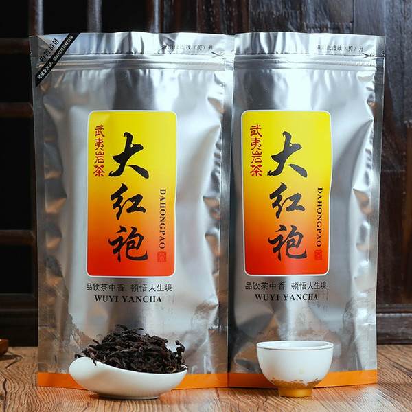 250g Chinese Top Grade Da Hong Pao Tea Big Red Robe Oolong tea Original oolong Green food tea China healthy care Dahongpao Free Shipping