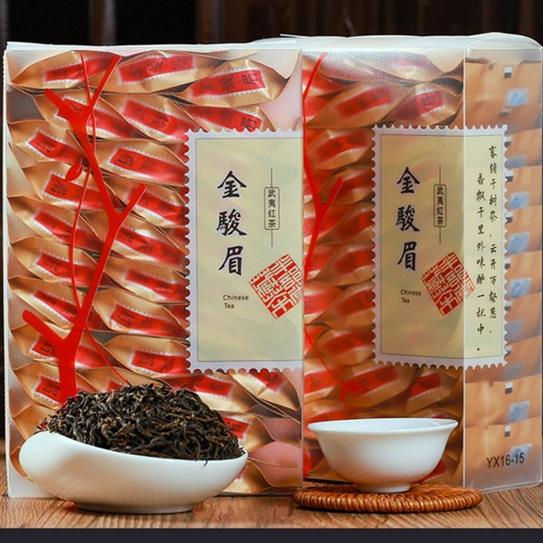 2018 New Top Class China Black Tea 30 bags Jinjunmei Tea Protect stomach,Diuretic and lowering blood pressure For Health Care Free shipping