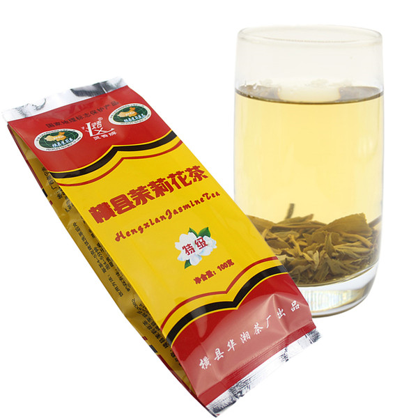 C-LC027 Monkey King Jasmine tea 100g, flower tea, Hunan scented tea, Chinese grestest Famous brand tea healthy green food