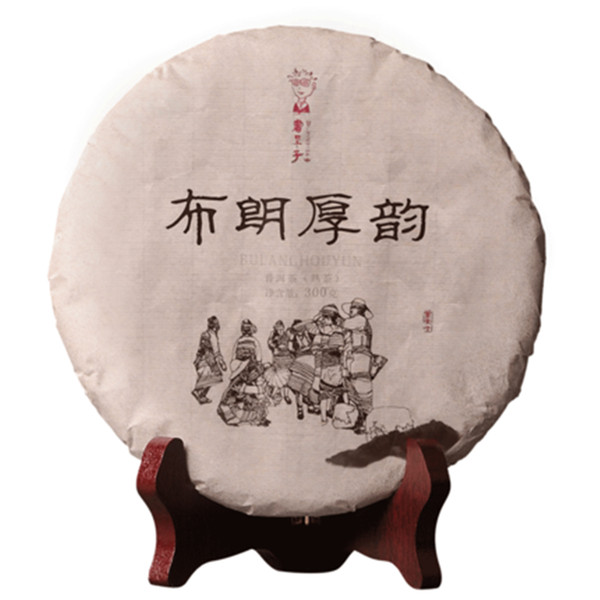 Dr. Pu'er Tea Bulang Hou Yun China Yunnan Pu-erh Tea Cake Ripe 300g