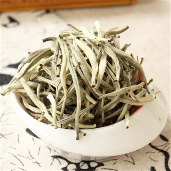 Chinese Organic Bai Hao Yin Zhen Silver Needle White Loose Leaf Buds Tea