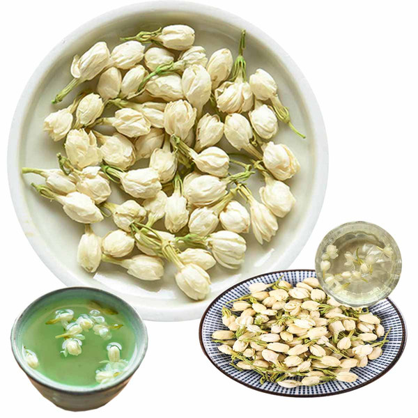 High Quality Jasmine Tea Dried Jasmine Bud Non Aromatic New Flower Tea Weight Loose Chinese Tea