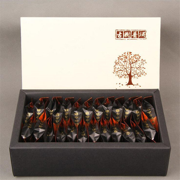 125g Puer Ripe Chinese Yunnan Pu-erh Mini Loose Tea Shu Cha Cooked Puerh Black Tea Healthy