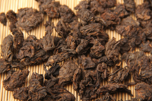 2002 Superfine Aged Puer Tea Lump of Golden Shoots -500g Laochatou Loose Tea Traditional Menghai flavor ripe pu'er pu er pu-erh puerh PP-029