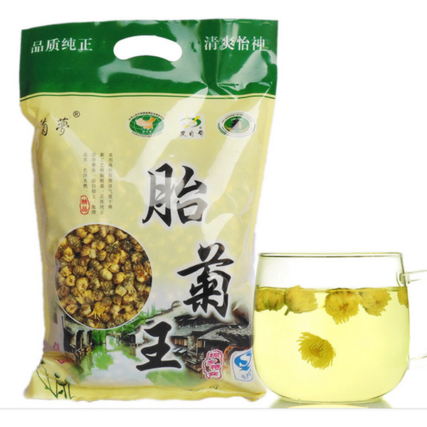 250g Chrysanthemum tea China Zhejinag chrusanthemum buds dried flowe ogreen food for health care-FT-011-1 wholesale