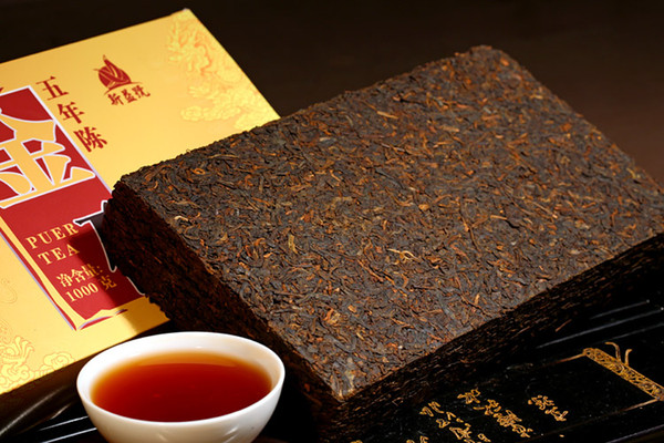 Aged ripe puer tea of 2009 spring arbor-1KG Shucha wholesale pu er pu'er puerh pu-erh
