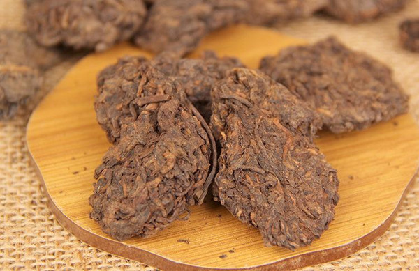 8- year Aged Puer Tea Lump of Shoots -500g Laochatou Natural Tuocha Traditional Menghai flavor ripe pu'er pu er pu-erh puerh PP-018-1