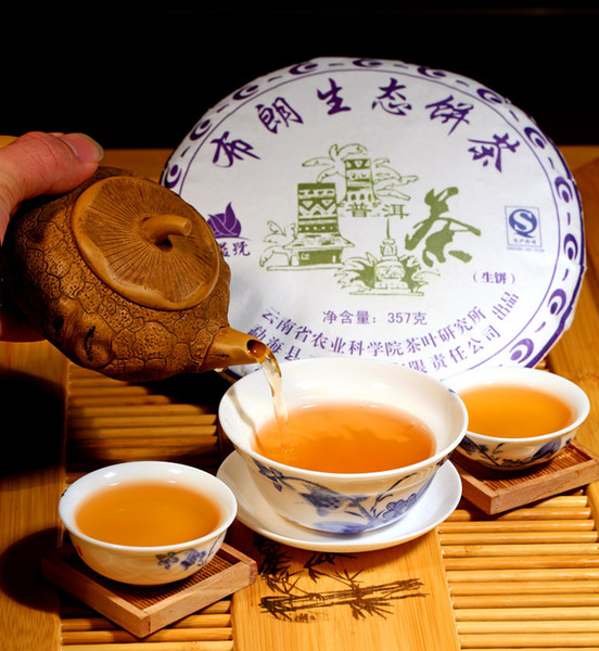 Bulan Mountain Raw Pu'er of Ecological Tea Garden -375g 2007yr Sheng Cha/Green Cake wholesale pu er pu'er puerh pu-erh
