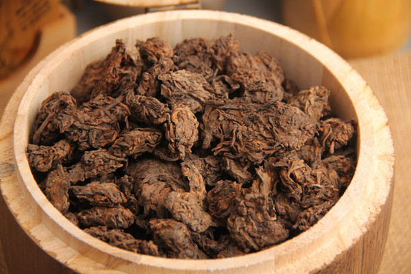 Spring Puer Tea Natural Tuocha of Shoots -500g Aged Laochatou Tea Lump Menghai natural tuocha ripe pu'er pu er pu-erh puerh PP-031