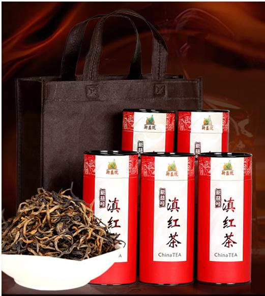 Yunnan Fengqing Dianhong black tea 100gx5 Kung fu tea for Beauty and health care XY-005 wholesale