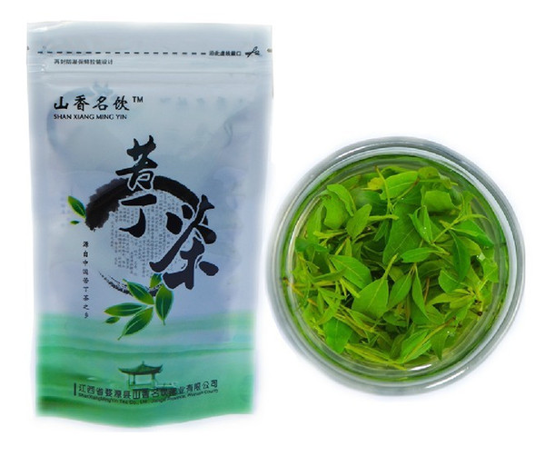 Fined wild Kuding tea 50g China bitter tea of small leaf , fresh aroma organic food for health care