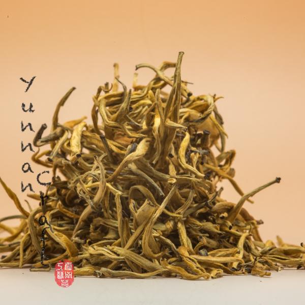 Te Ji Jin Ya Hong Cha -Gold bud Black tea( Fengqing Dian Hong Yunnan ), handcraft, High Quality, Honey dew.