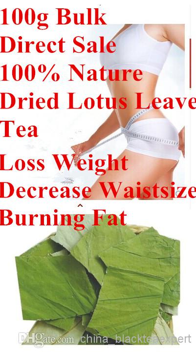 2014 New arrived- Free Shipping 100% Nature Organic Chinese Herbal Tea 100g dry lotus leaf tea loss weight decrease waist size burning fat