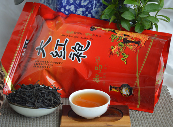 Factory direct sales 250g Top Grade clovershrub DaHongPao Red Robe dahongpao Tea Lose weight the tea free shipping +gift