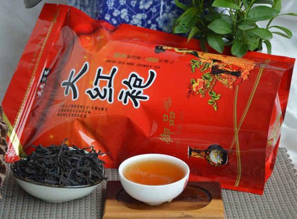 Factory direct sales 250g Top Grade 2019 clovershrub DaHongPao Red Robe dahongpao Tea Lose weight the tea free shipping +gift