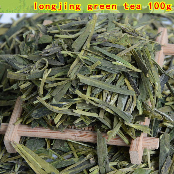 New 100g China Famous Good quality Dragon Well Longjing Green Tea For Health Care Natural Health Drinks Free Shipping