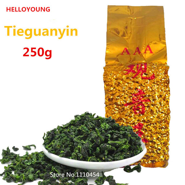 C-WL061 Promotion Vacuum packages Premium Fragrant Type Traditional Chinese Oolong Tea TiKuanYin Green Tea Anxi TieGuanYin Tea 250g