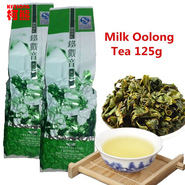 Wholesale Chinese Taiwan jin Xuan Milk Oolong Tea 125g High Quality Tikuanyin Green Tea Tieguanyin Milk Oolong Health Care Tea Green Food