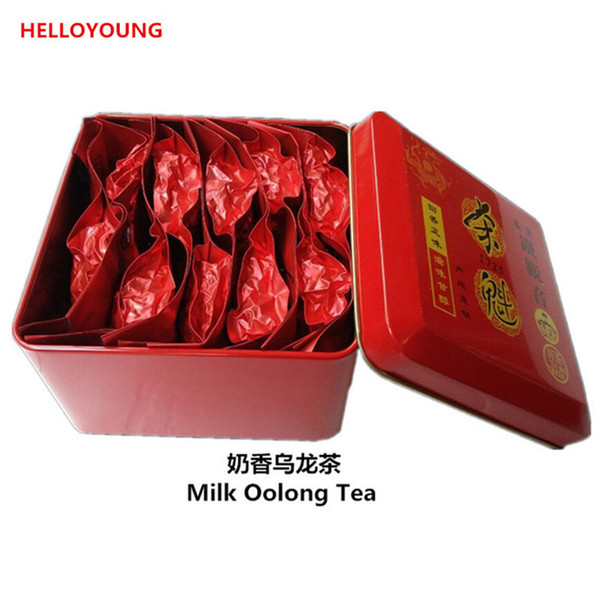 C-WL016 Milk Oolong Tea 155g 10 packs Superior Healthy Chinese Milk Oolong Tea,Milk TieGuanYin Tea,Green Food Gift Packing Iron cans Packing