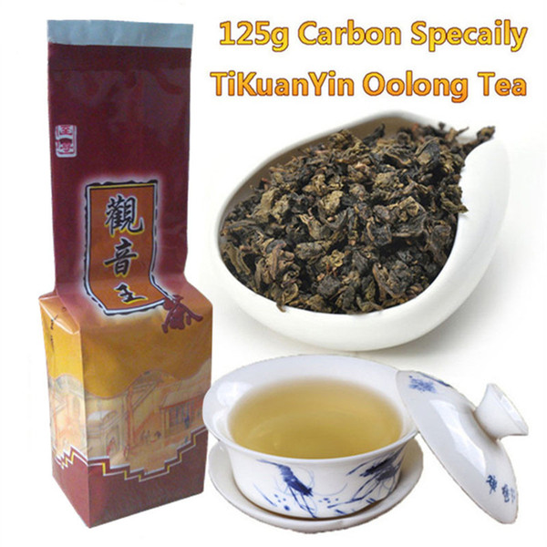 High Quality 125g Chinese Carbon Baked Oolong Tea High Cost-Effective Carbon Baked Tieguanyin Tea Fresh Natural Carbon TiKuanYin Oolong Tea