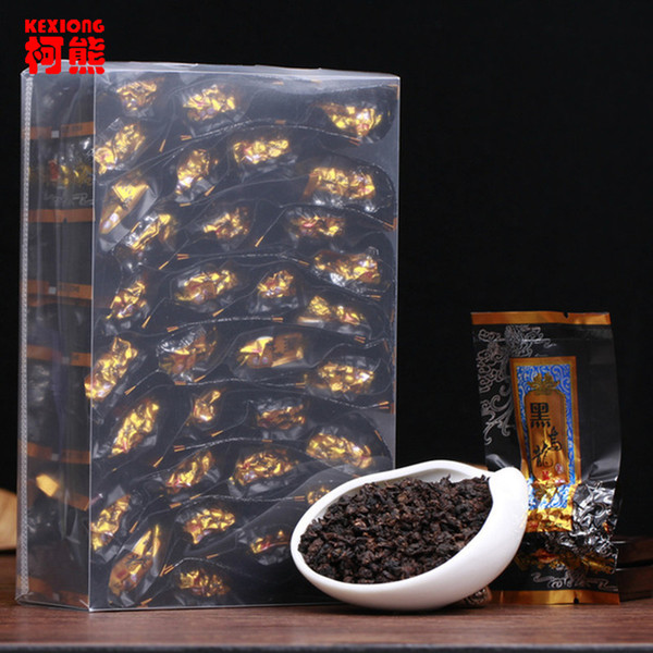 Hot Sale 250g Chinese Oil Cut Black Oolong Tea PC Box Packaging Organic Baked tieguanyin Oolong Tea Tikuanyin Red Tea Green Food