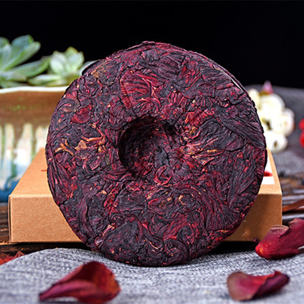 200g Chinese Fashion Organic Green Food flower tea Aroma Taste Slimming Skincare roselle tea herbal scented Flower Botanical herbs Green tea