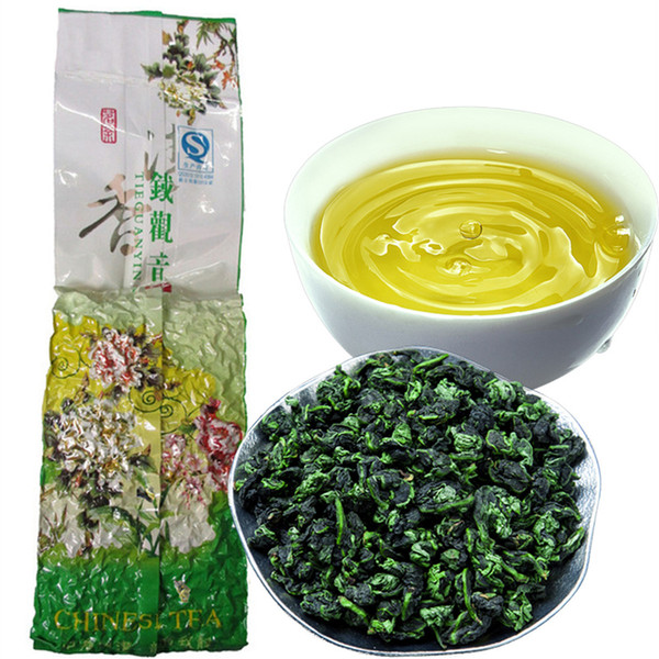 Factory Direct 250g Oolong Tea Chinese Anxi Tie Guan Yin Green Tea Tieguanyin Tikuanyin wu-Long Slimming Tea Green Food Healthy Food