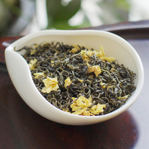 Jasmine Flowers Green Tea Jasmine Flurries Chinese Healthy Herbal Tea Green Jasmine Flower 50g Raw Scented Botanical Flower Tea Green Food