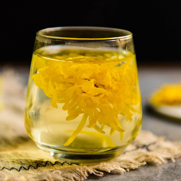 Chinese Gold Huang Ju 4 pieces 4g/pc chrysanthemum a large cup of organic herbal tea 20g herbal scented Flower tea Botanical herbs Green tea