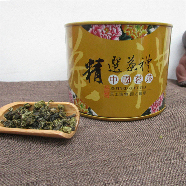 10 Bags/Tin Gift Pack Tieguanyin Tea Net Weight 80g China Natural Organic Green Tea Gift Packing Iron cans Packing Oolong Tea Green Food
