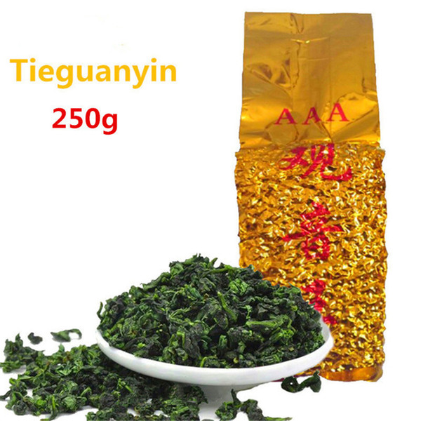 Premium Chinese Oolong Tea TiKuanYin Green Tea Anxi TieGuanYin 250g Green Food Tie Guan Yin Green Tea