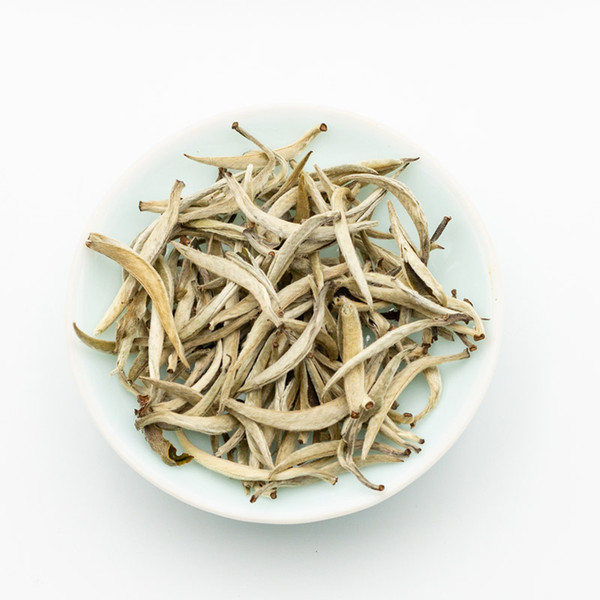 Bai Hao Yin Zhen Silver Needle Tea, Chinese Organic White Tea Loose Leaf Baihao Yinzhen, High Mountain Tea Baihaoyinzhen