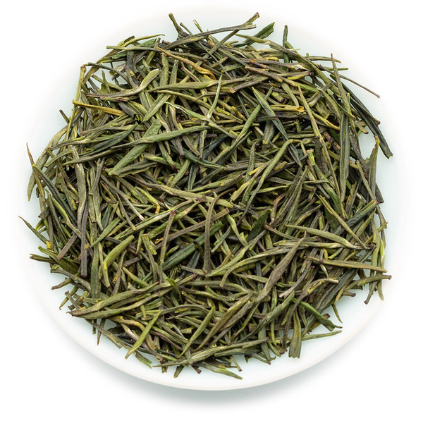 Loose Green Tea Zhu Ye Qing, Chinese Tea Bamboo Leaf Green,Yu Qian Heanlth Green Tea