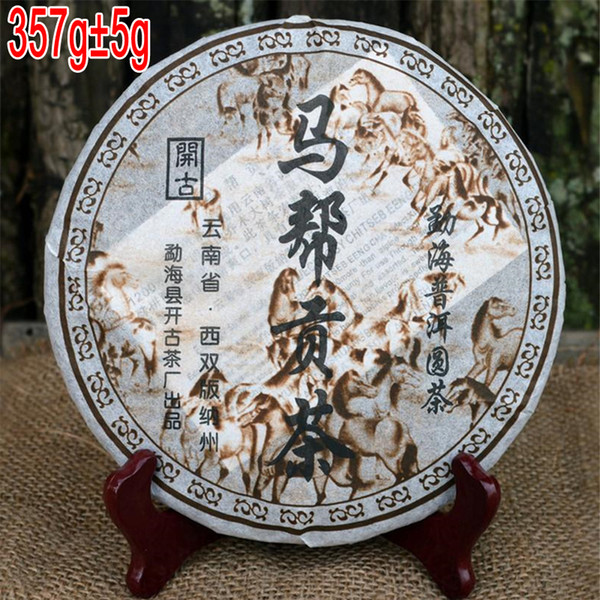 Old Pu Er Tea 357 G Yunnan pu'er Tea Horse Road, Mabang High Quality shipping + send Gifts