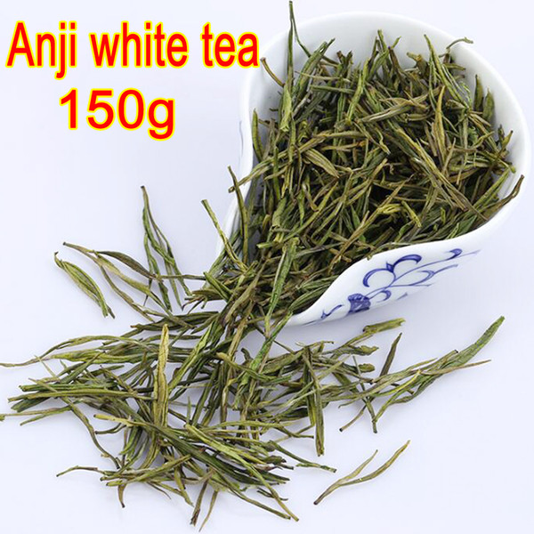 Sales 2018 premium!!!! 150g China organic white tea green tea Anji white tea weight loss health care + free delivery