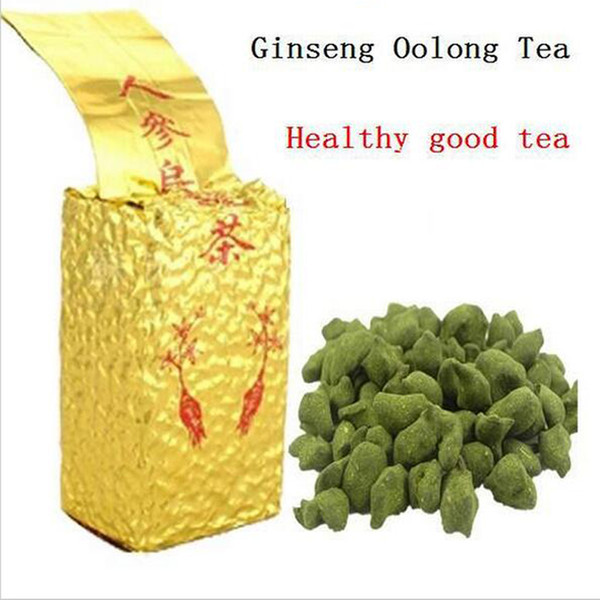 250g Free Shipping Famous Health Care Tea Taiwan Dong ding Ginseng Oolong Tea Ginseng Oolong ginseng tea +gift Free shipping