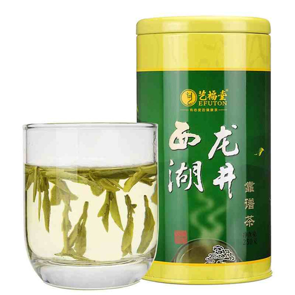250g West Lake Dragon Well the chinese green tea Xihu Long Jing GT-035-Wholesale