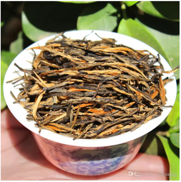 250g Chinese Yunnanblack tea high quality tea free shipping Classic DianGong tea one bud one leaf pine needles hand-made