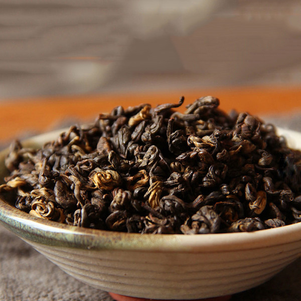 500g Wild Dian Hong Tea Ancient Tree Yunnan Fengqing Dianhong red whorl Biluo dian hong Piluochu Kungfu Black Tea BT-029 wholesale