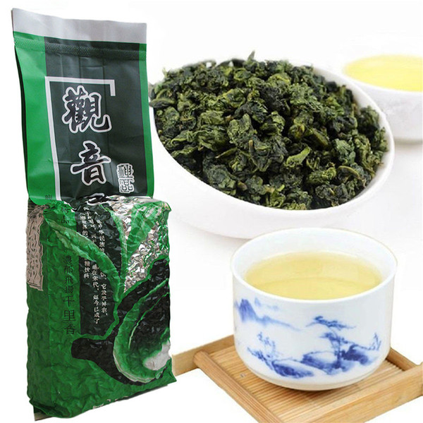 C-WL038 Tieguanyin Oolong Tea 250g Chinese Tikuanyin Green Tea Anxi Tie Guan Yin Natural Organic Health Authentic Rhyme Flavor Green Tea