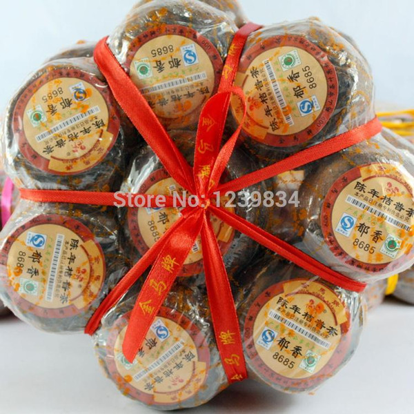 8pcs Orange Puerh Tea,mandrine orange pu`er tea,with Orange Fragrance,puerh tea,Good gift, Free Shipping