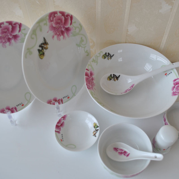 Supply of high-temperature ceramic tableware Jingdezhen 