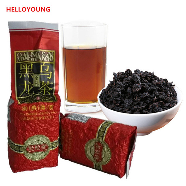 C-WL042 Oil Cut Black Oolong Tea 250g, China Weight Loss Tea, Scraper Cellulite Whitening Beauty Oolong Tea, Black Tieguanyin
