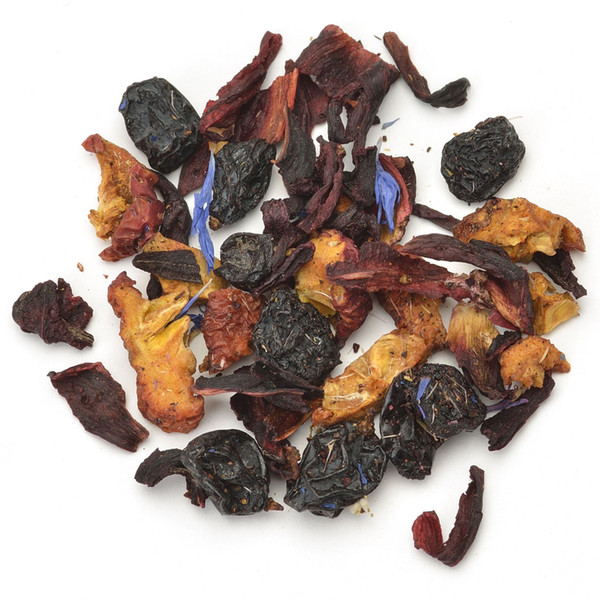 Wholesale 100g Cornflower Blue Fruit Tea with Roselle, Grapes, Black Currants, Blueberry and Cornflower, Free Shipping